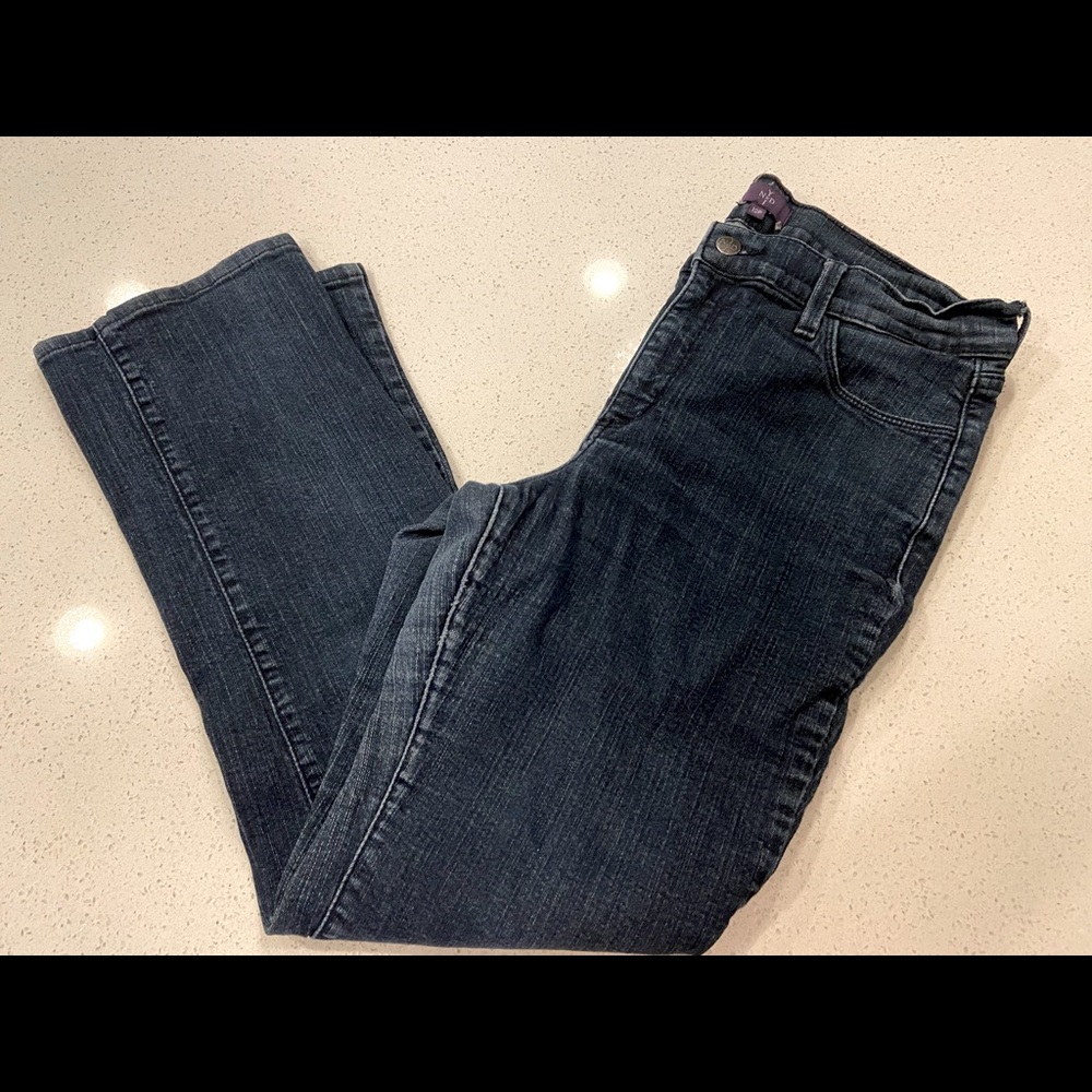 NYDJ petite straight leg jeans